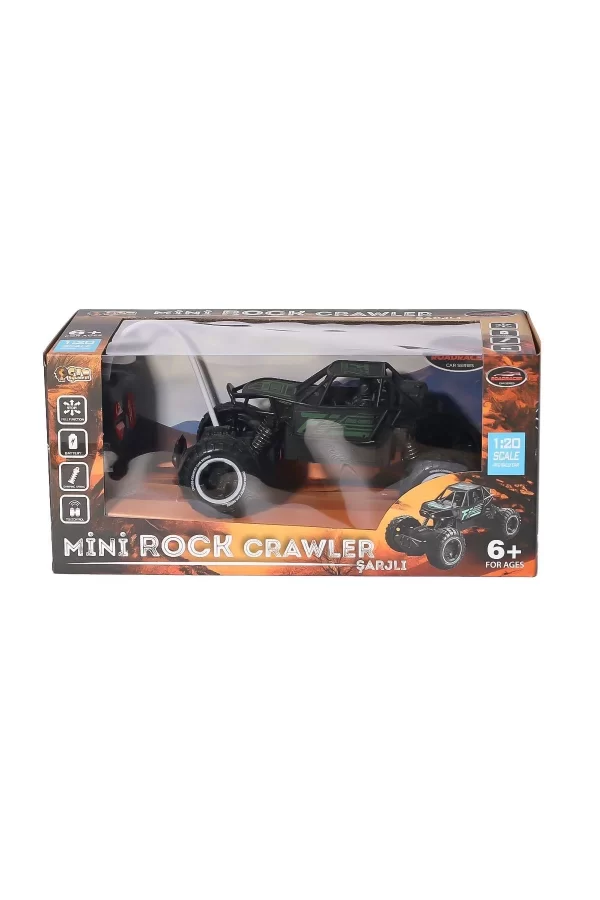 Cn1916 Kumandalı Şarjlı Rock Crewler 1:20 -can