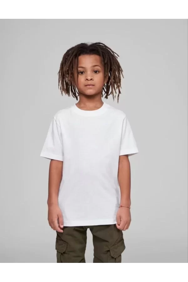 Luz&Pos Çocuk Unisex Basic T-shirt - Beyaz