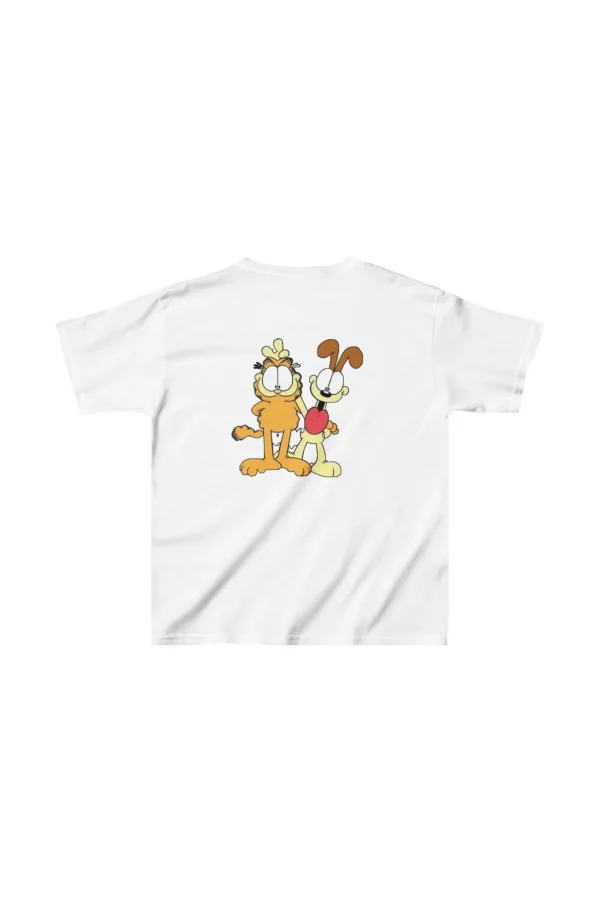 Luz&Pos Çocuk Unisex Baskılı T-shirt - Beyaz