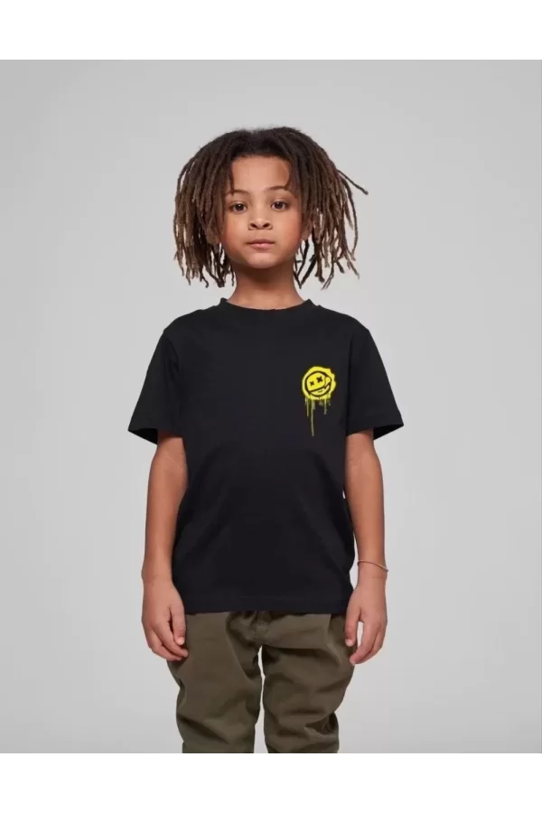 Luz&Pos Çocuk Unisex Baskılı T-shirt - Siyah