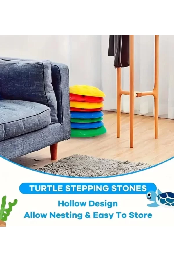 Çocuk Yarım Küre denge Ve Koordinasyon Adası 6 Lı Set