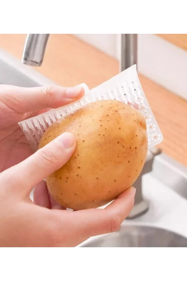 Çok Amaçlı Sebze ve Meyve Temizleme Patates Soyma Fırçası
