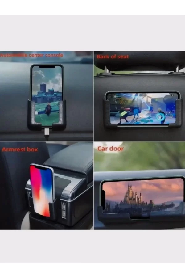 Luz&Pos Çok Amaçlı Torpido Telefon Navigasyon Ve Şarj Standı- Siyah