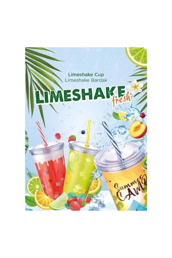 Cool Lime Bardağı - Limeshake Bardak 600 Ml