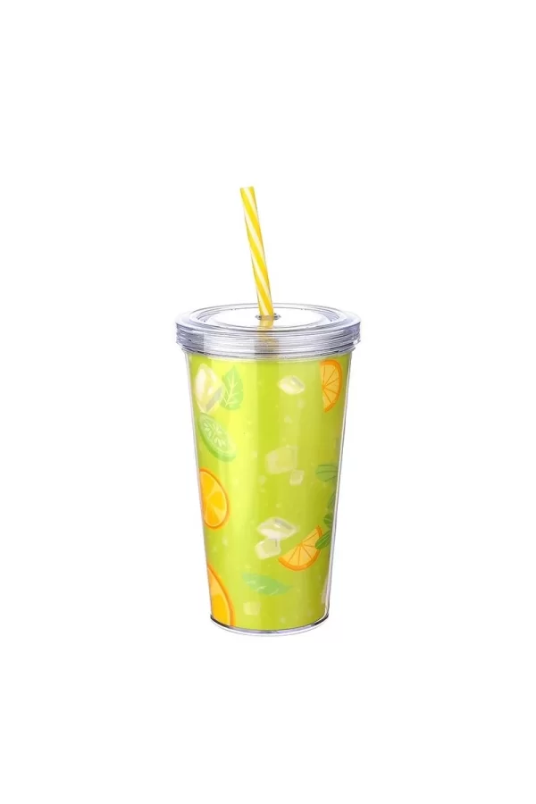 Cool Lime Bardağı - Limeshake Bardak 600 Ml