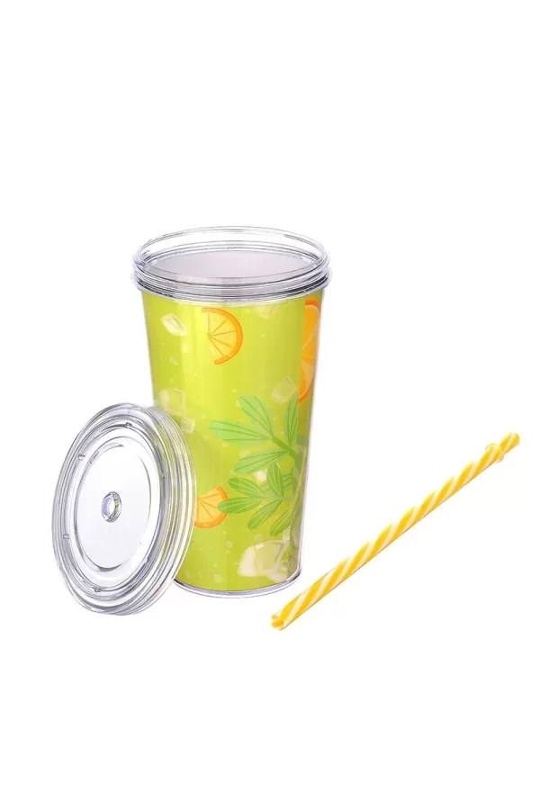 Cool Lime Bardağı - Limeshake Bardak 600 Ml