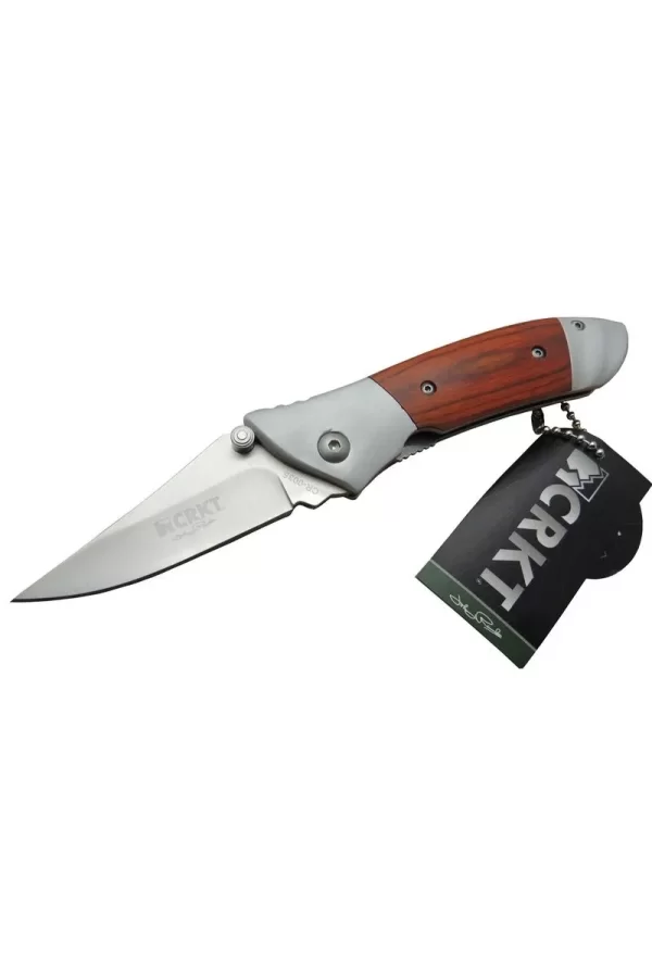 Cr 0035 Rd Kamp Çakı 18 Cm - Metal Ampamp Gül Ağacı Saplı, Kılıflı, Kutulu