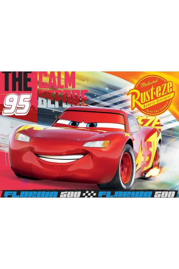 Cr709 Cars 50 Parça Çocuk Puzzle -ks Puzzle