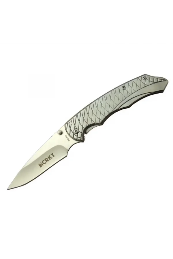 Crkt 7040 Wy Kamp Çakı 22 Cm - Metal Saplı, Kemerlikli, Kılıflı, Kutulu