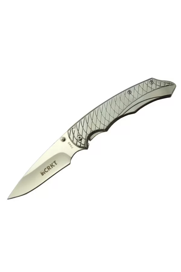 Crkt 7040 Wy Kamp Çakı 22 Cm - Metal Saplı, Kemerlikli, Kılıflı, Kutulu