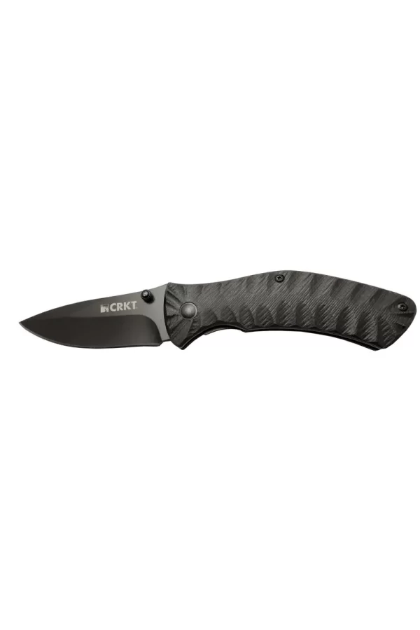 Crkt İncendor 2078 Bk Siyah Kamp Çakı 17,5cm - Manuel, Plastik Sap, Kemerlikli