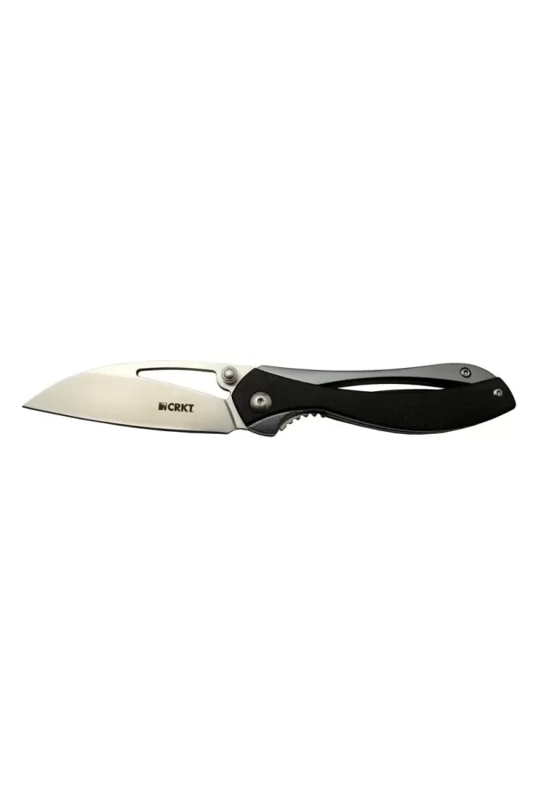 Crkt Pleroma 821a Bk Kamp / Outdoor Çakı 18cm - Manuel, Kemerlikli, Kutulu