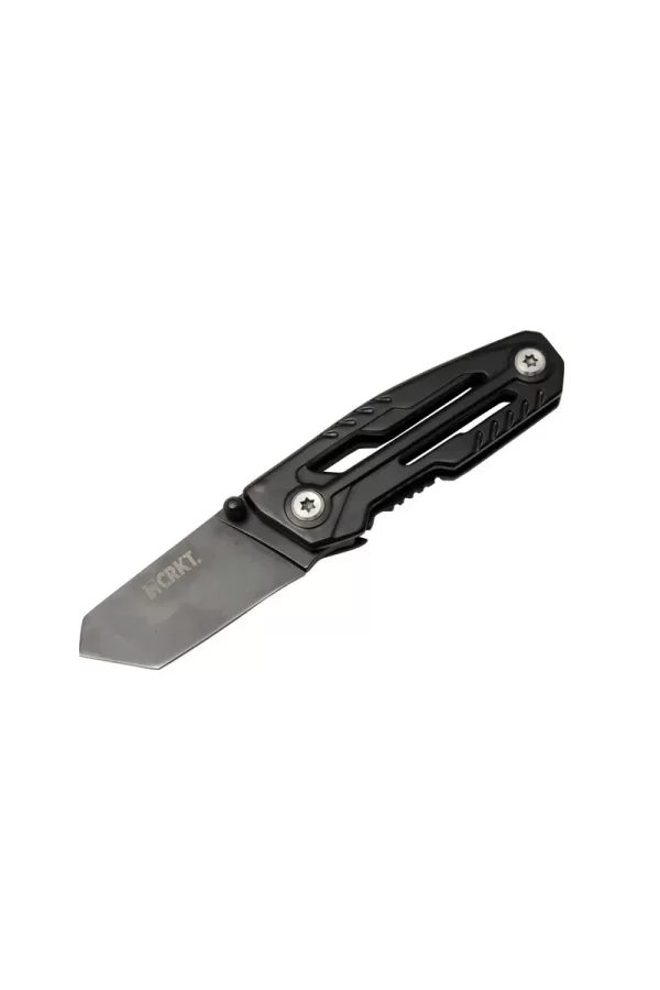 Crkt Trasher 1065bk Kamp Çakı 11,5 Cm - Siyah, Metal Sap