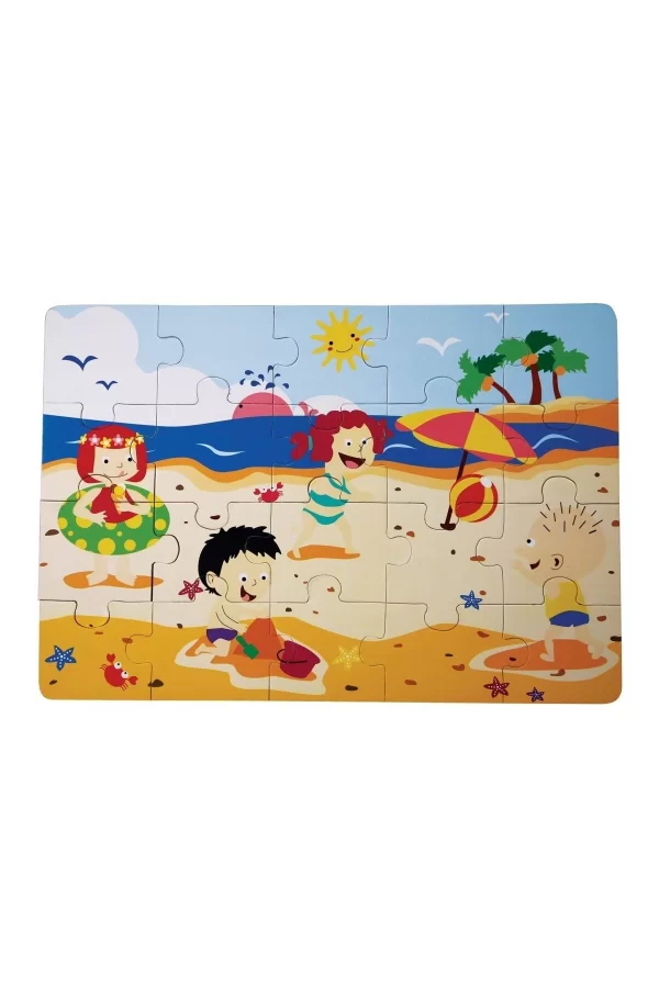 Cs-1282 Yaz  Ahşap Yer Puzzle