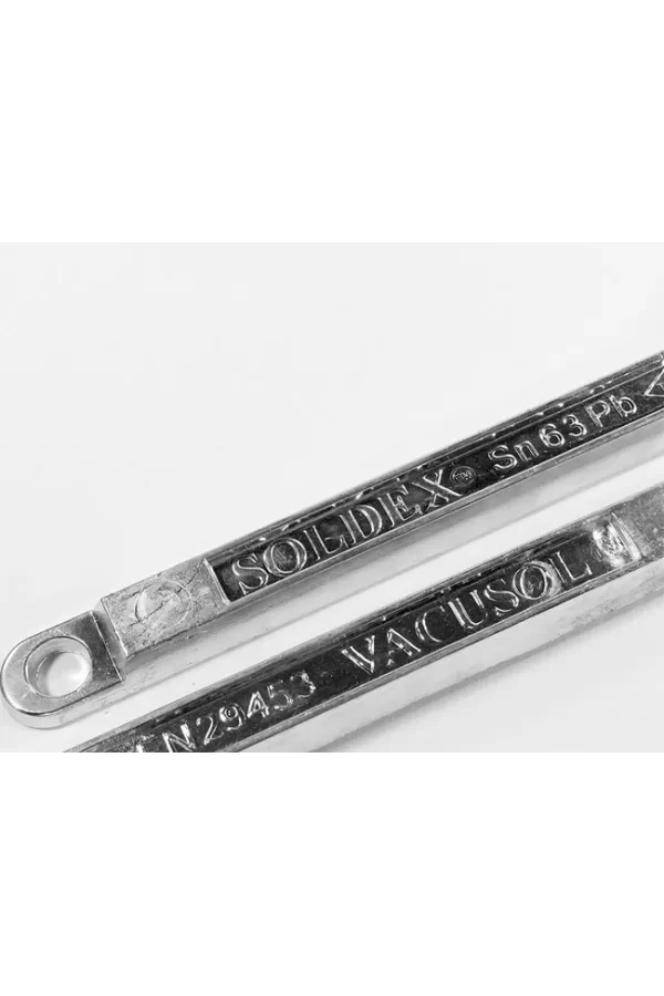 Çubuk Lehim 63-37 Vacusol 1000 Gr - Sn:63 / Pb:37