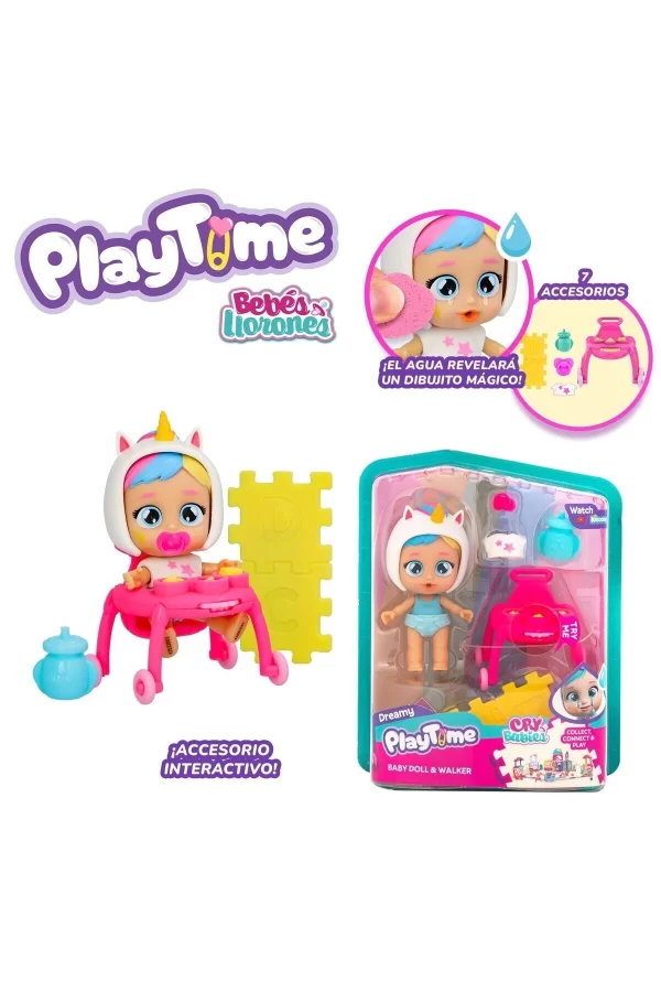 Cyp05000 Cry Babies Play Time Mini Dreamy Bebek Ve Yürüteci