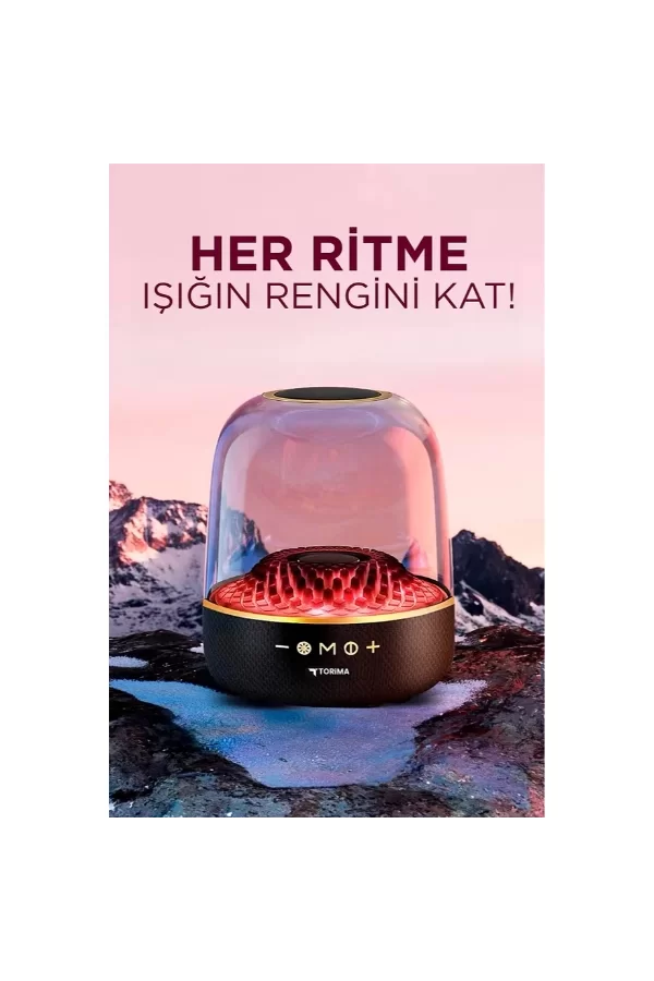 D33 Siyah Taşınabilir Kablosuz Bluetooth Hoparlör