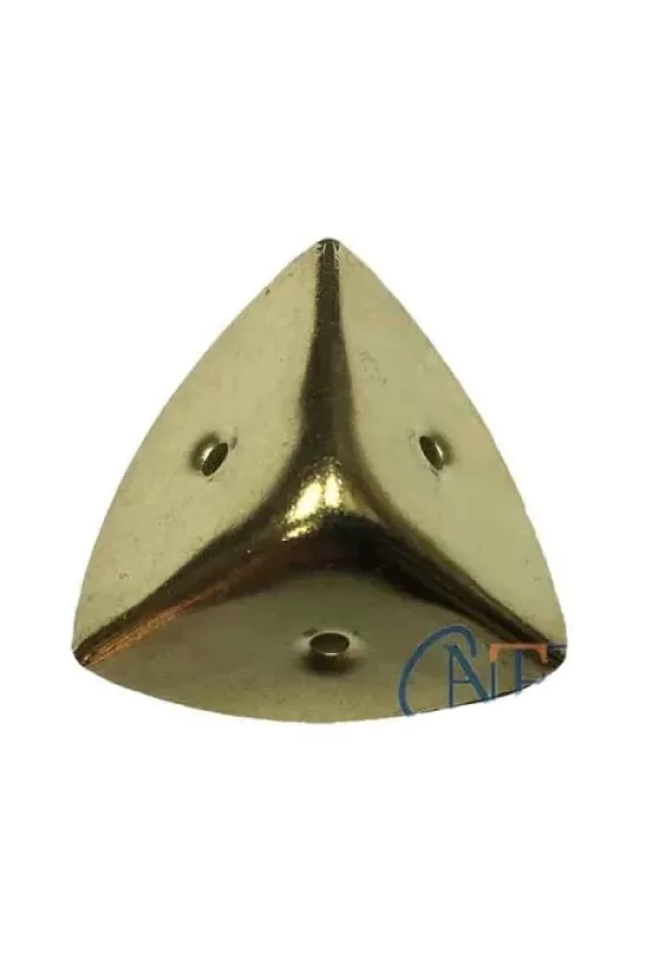 Dekoratif, Kutu, Sandık Köşesi - 45x28 Mm, Büyük, Sarı, 100 Adet