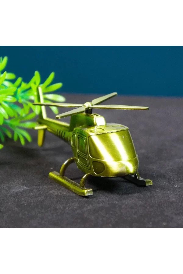 Dekoratif Metal Helikopter