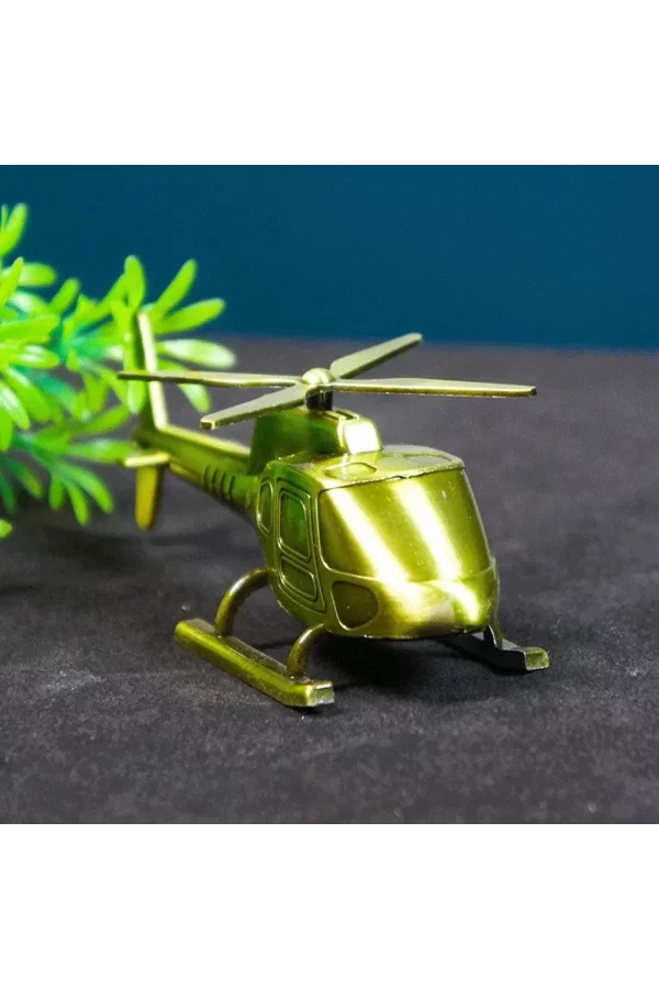Dekoratif Metal Helikopter