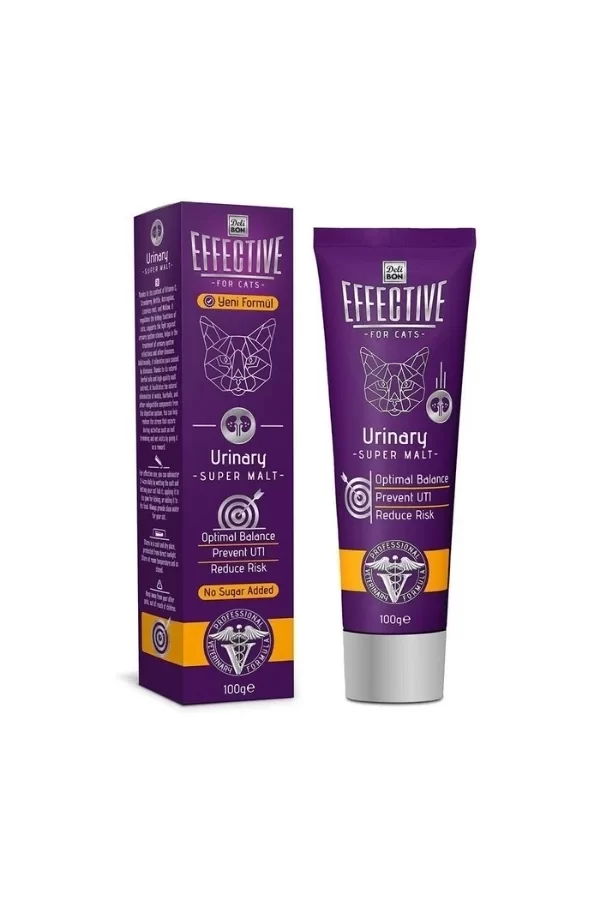 Delibon Effective Üriner Sistem Destekleyici Kedi Malt Macunu 100 gr