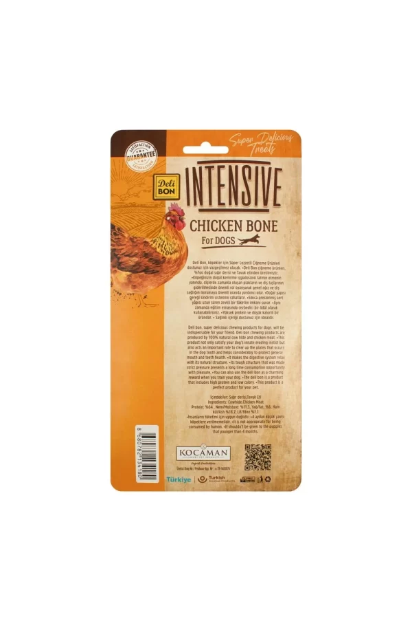 Delibon İntensive Tavuklu Kemik 12Cm 2 li Paket