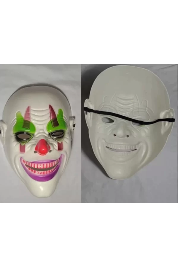 Delirten Gülüş Psikopat Palyaço Temalı Joker Maskesi