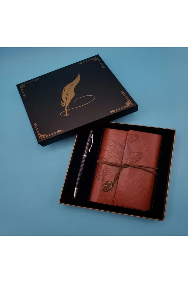 Deri Defter Ve Tükenmez Kalem