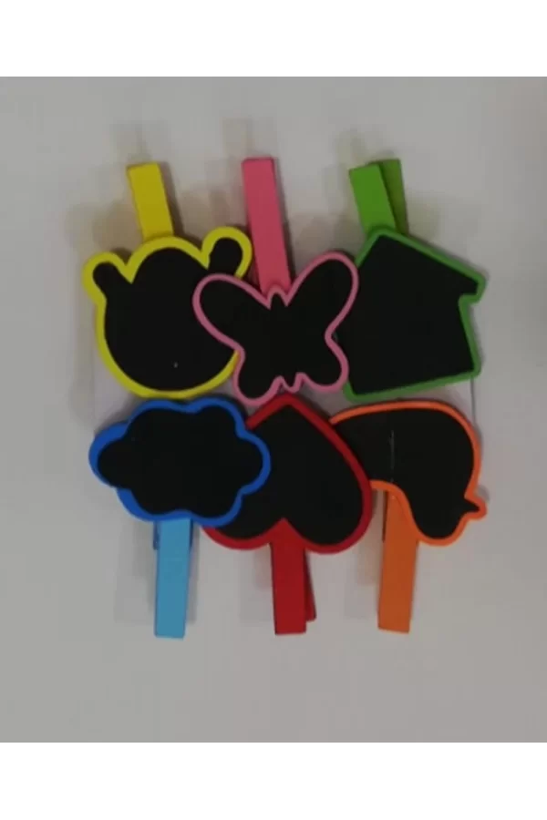 Desenli Notlu Mandal (6lı Set-10 Paket)