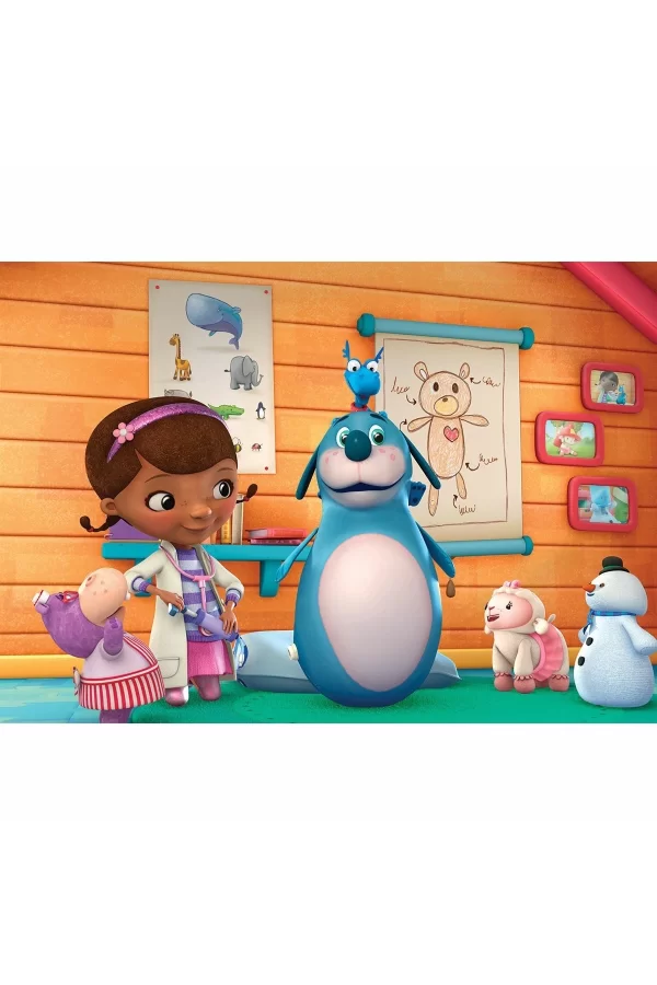 Doc709 Doc Mcstuffins 50 Parça Puzzle -ks Puzzle