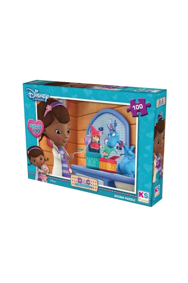 Doc714 Doc Mcstuffins 100 Parça Puzzle -ks Puzzle