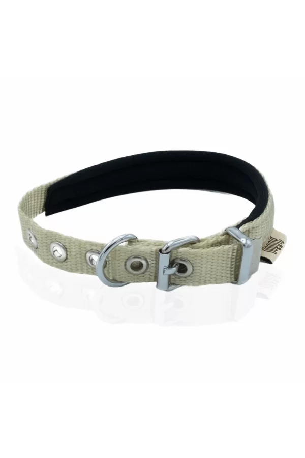 Doggie Softlu Köpek Boyun Tasması 2 cm x 45 cm Haki