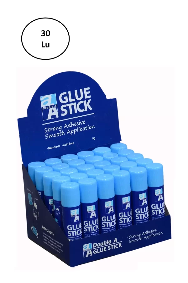 Double A Glue Stick Yapıştırıcı 8 Gram 30lu