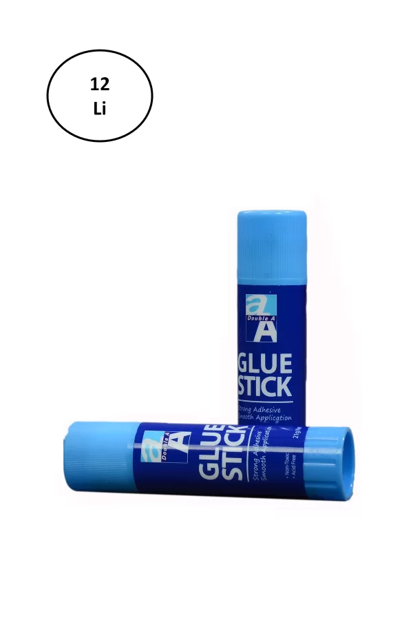 Double A Super Sticky Glue Stick Yapıştırıcı 21 Gram 12li