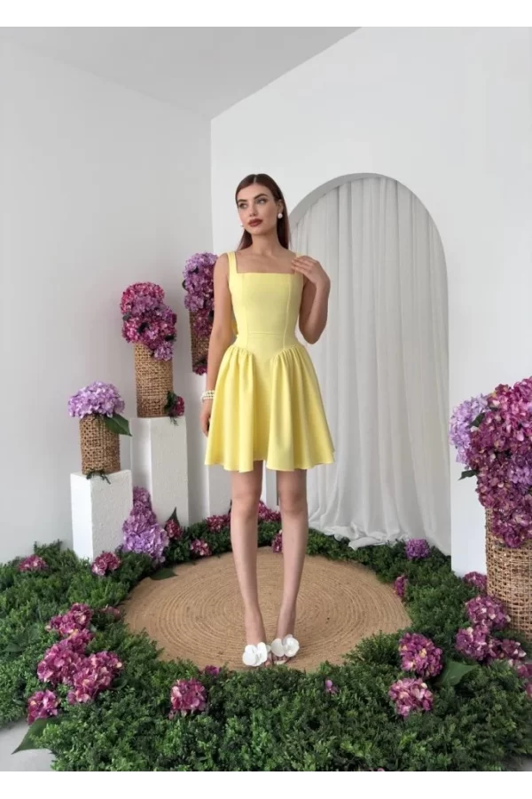 Dreas Fiyonk Detaylı Elbise