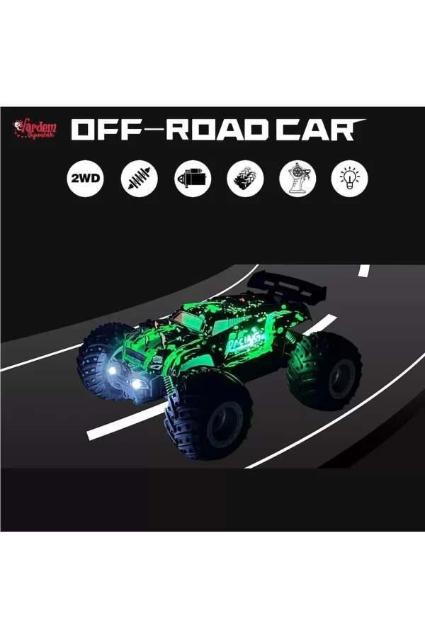 Ds-1258a Uzaktan Kumandalı Full Fonksiyon 2.4g 1:18 Şarjlı High Off Road Araba