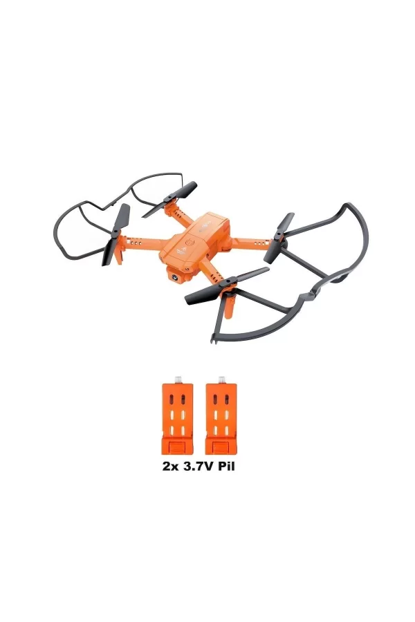 Dsx-41 Kumandalı 2.4g Şarjlı Kameralı Katlanabilir Drone -vardem Oyuncak