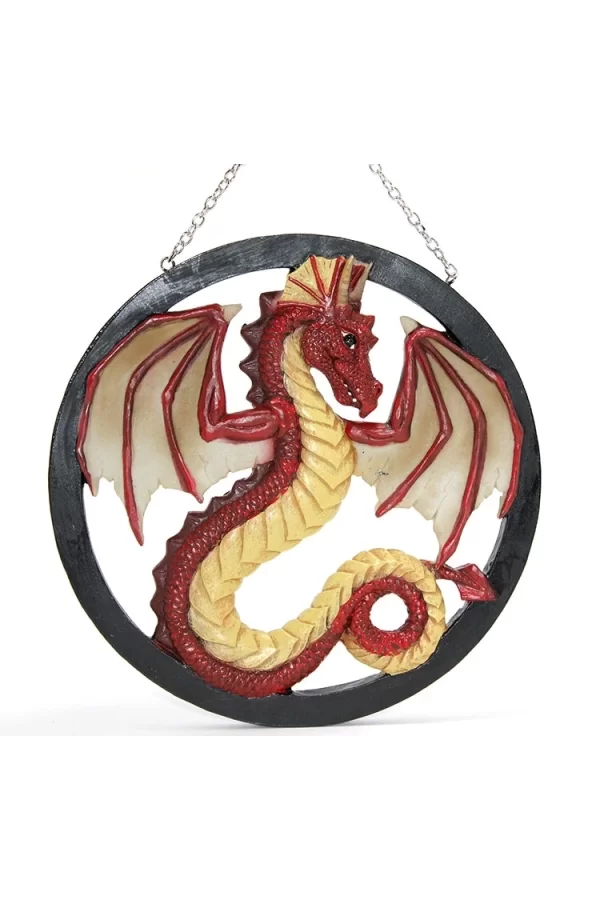 Duvara Asmalı Polyester Dragon Pano Alk2345
