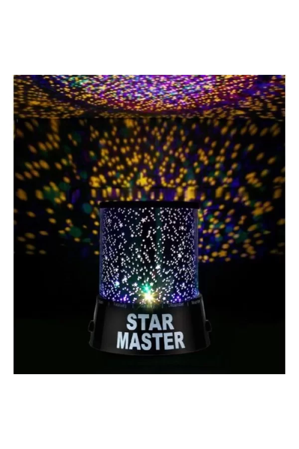 Duvara Işık Yıldız Yansıtan Star Master Gece Lambası