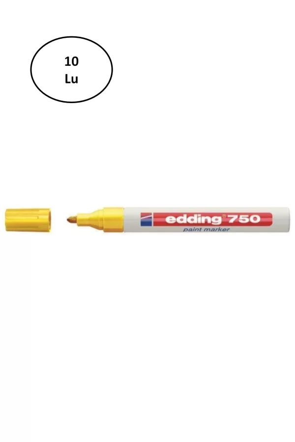 Edding Boya Dekor Markörü Sarı E-750 10lu