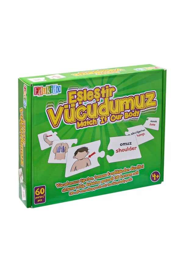 Edu-1008 Eşleştir Vücudumuz