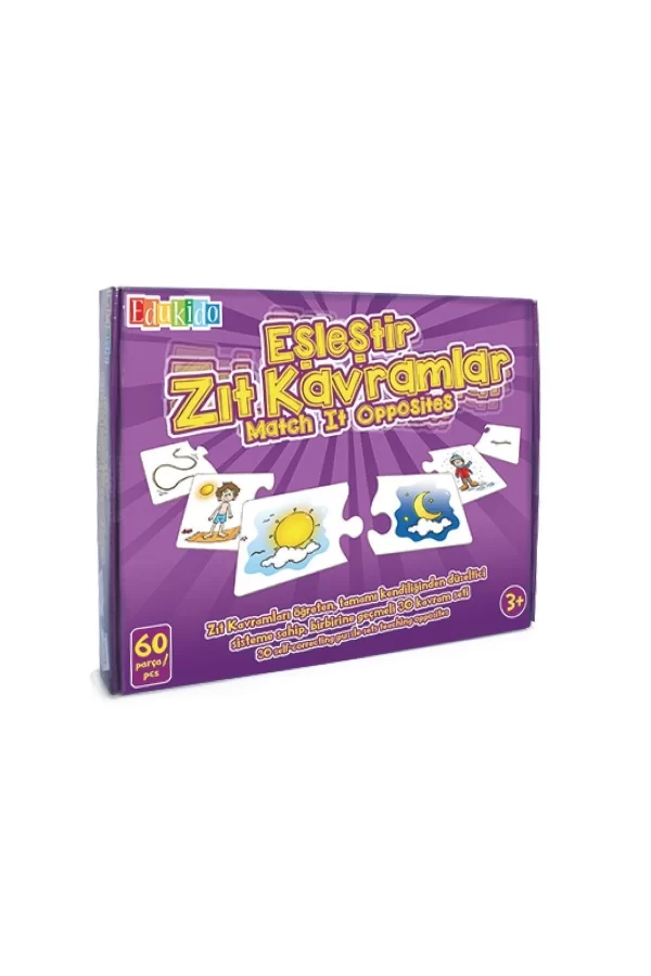 Edu-1012 Chiva, Eşleştir - Zıt Kavramlar