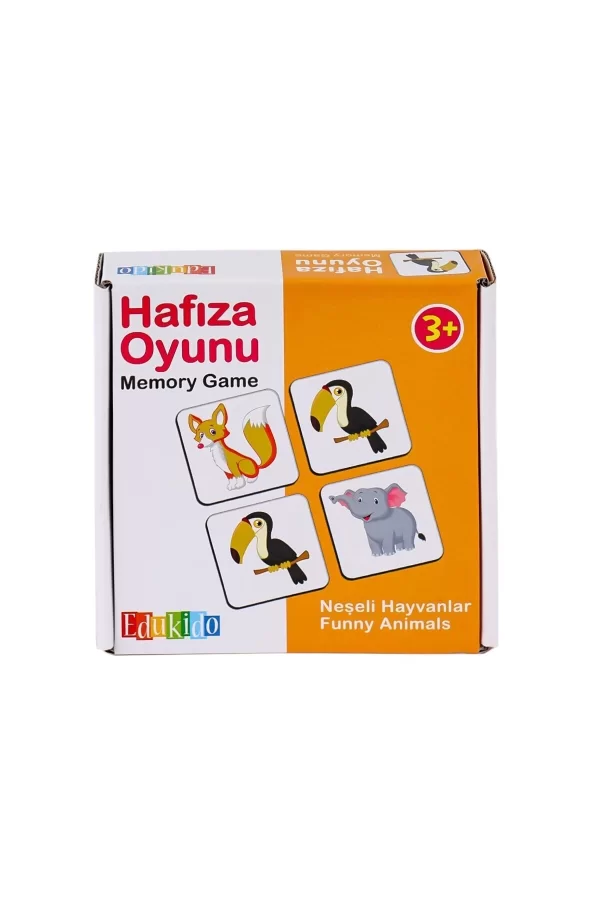 Edu-2010 Hafıza Oyunu Neşeli Hayvanlar