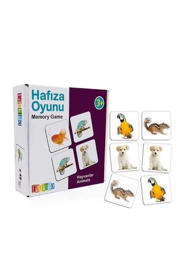 Edu-2013 Hafıza Oyunu Gerçek Hayvanlar -chiva