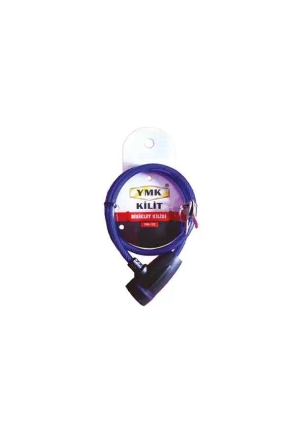 Eko Çelik Halatlı, İzoleli Bisiklet Kilidi - 8mm, 65 Cm