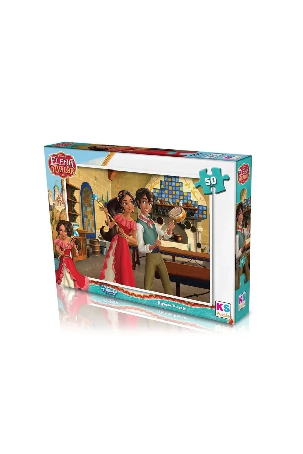 Eln709 Disney  Elena 50 Parça Puzzle -ks