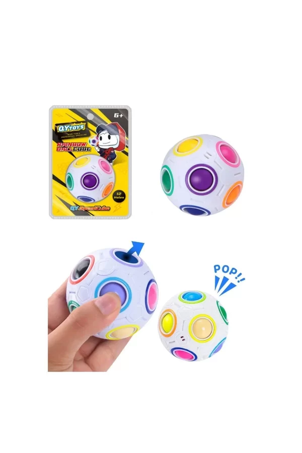 EQy949 Qy Rainbow Ball Küp -başeltoys