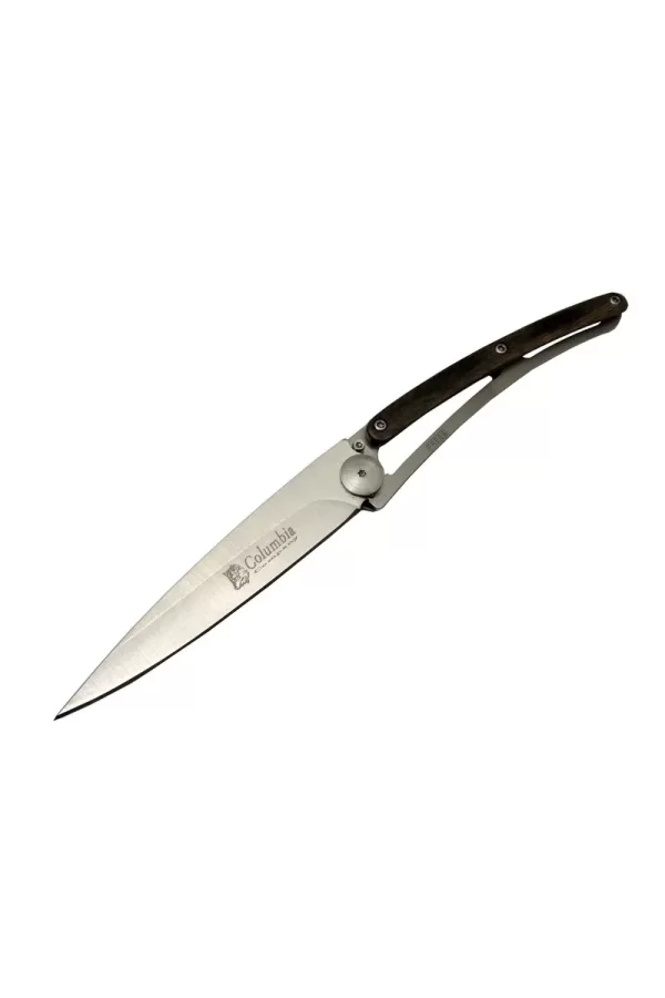 Ext 2990c Deejo Koyu Kahve Kamp Çakı 22,5cm- Manuel, Kemerlikli, Ultra Hafif