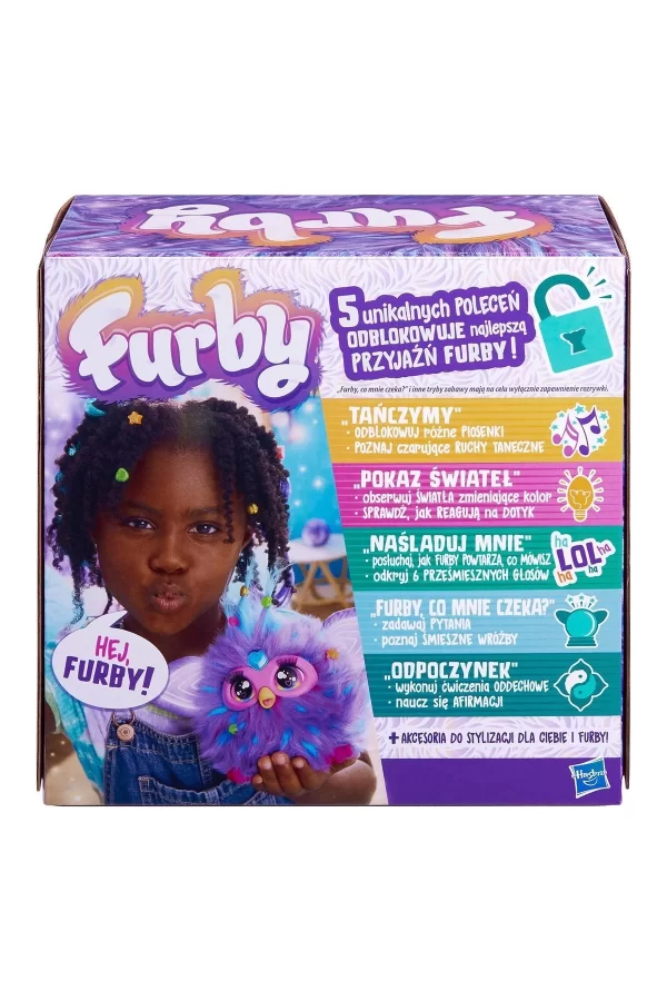 F6743 Furby Mor İnteraktif Peluş