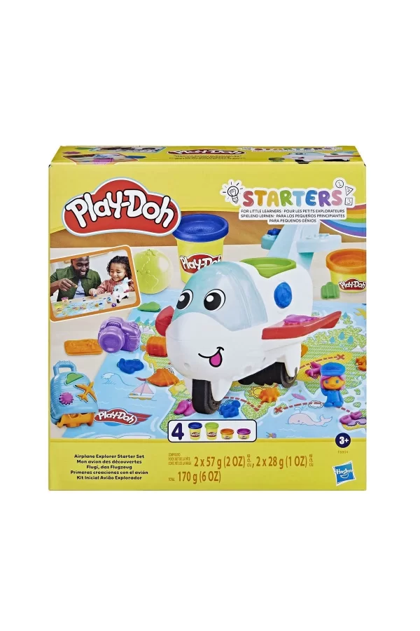 F8804 Play-doh Starters Eğlenceli Uçak Oyun Seti +3 Yaş